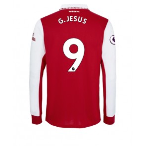 Arsenal Gabriel Jesus #9 Hemmatröja 2022-23 Långärmad
